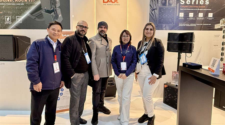 LAX亮相ISE 2025，共創(chuàng)聲光視訊新未來(lái)！